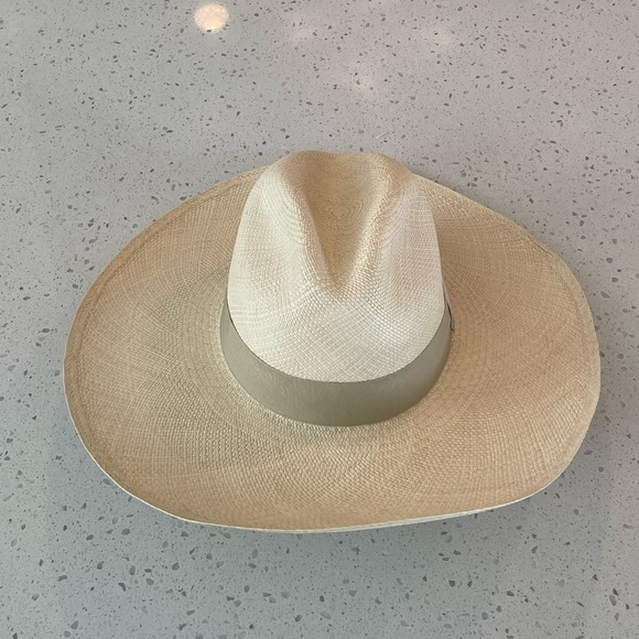 J. Crew - Genuine Panama Hat - Natural Straw color - size M/L